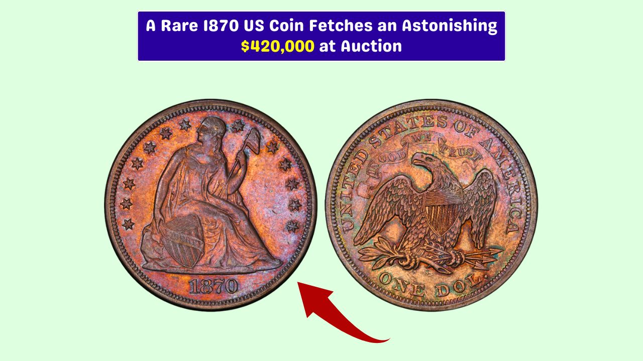 1870-S Seated Liberty Dollar
