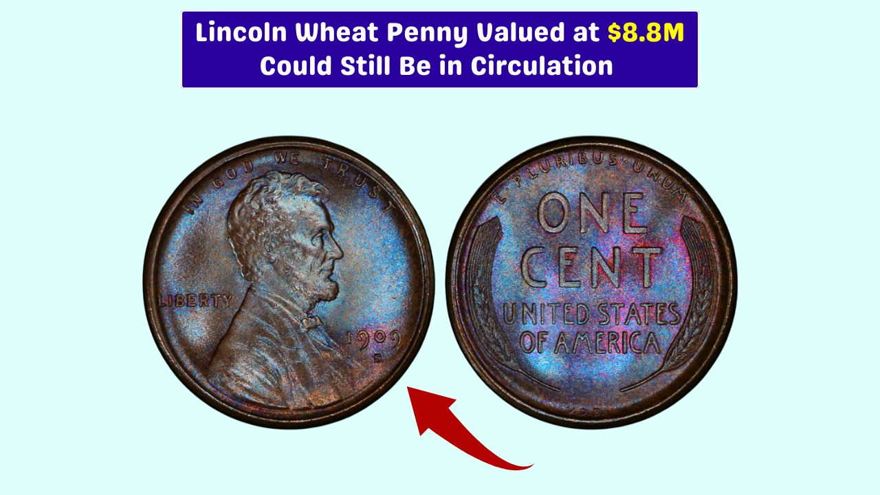 1909 lincoln wheat penny