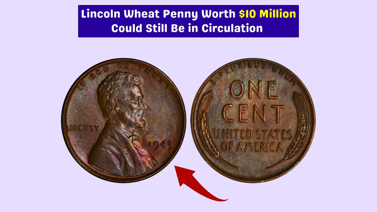 1943 bronze Lincoln Wheat Penny