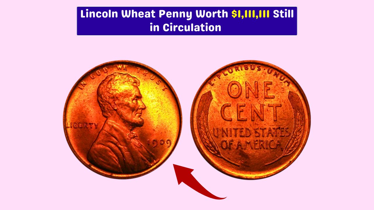 1909 Lincoln Wheat Penny